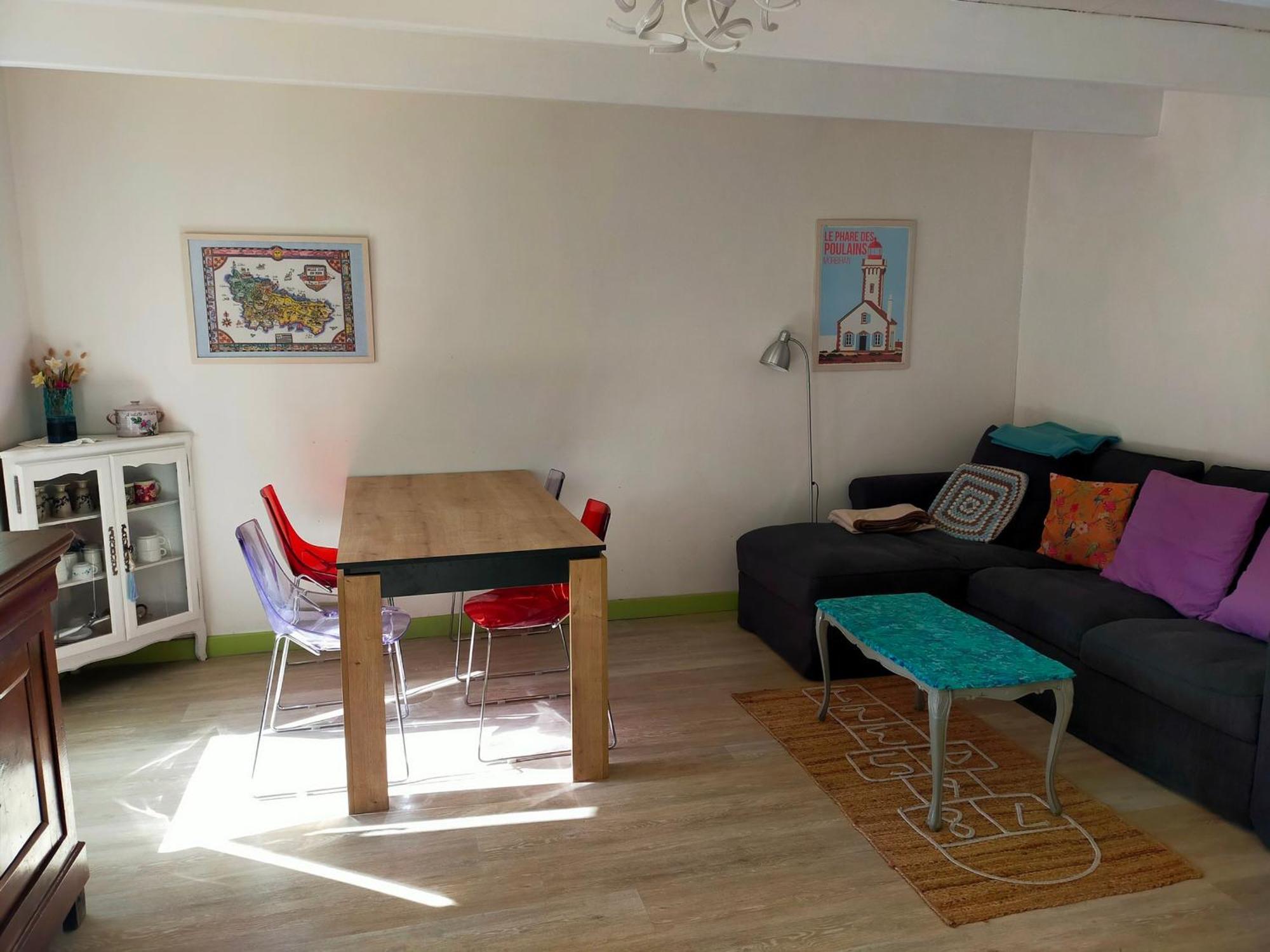 Maison Cosy Avec Jardin, Centre De Sauzon, 200M Du Port, 3 Chambres, Wifi, Terrasse Et Barbecue - Fr-1-418-211 Extérieur photo